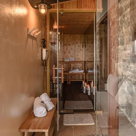 La De Madeleine - Stone With Outdoor Hot Tub In Arcadia, Peloponnese